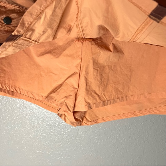 Free People Moonbeam Cargo Skort Color Orange Size Large - Picture 8 of 11